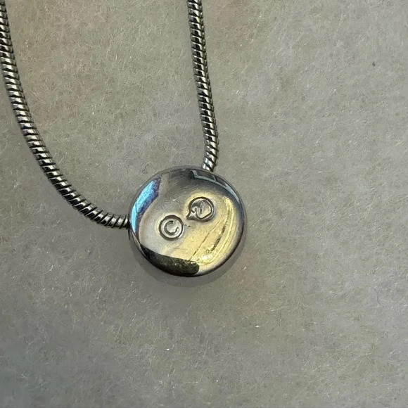 Swarovski Silver Necklace with Clear Crystal Pendant - Picture 2 of 5